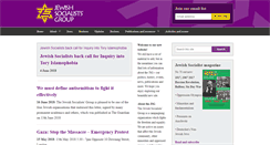 Desktop Screenshot of jewishsocialist.org.uk